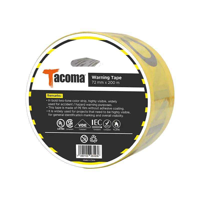 WARNING TAPE TACOMA WTY-0923 72MMx200M